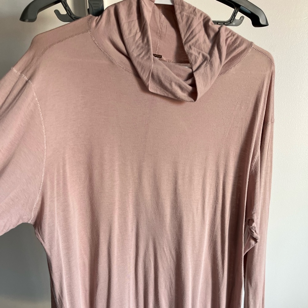 Free people turtle neck long sleeve tunic